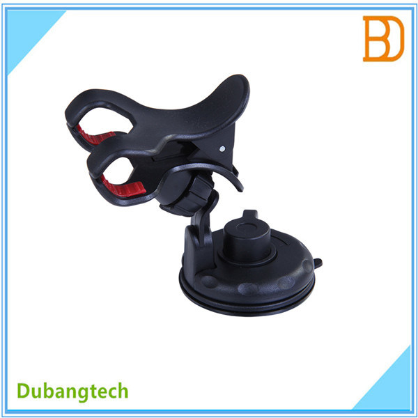 S069 Mini Suction Mobile Car Holder with Double Clip