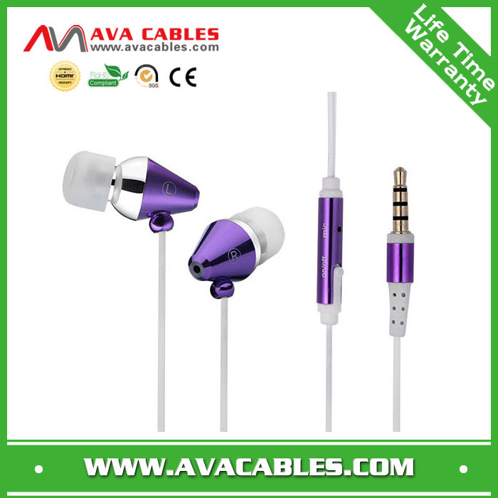 Newest Design Perfect Sound Quality Earphone with Microphone Mobile Phone Earphone