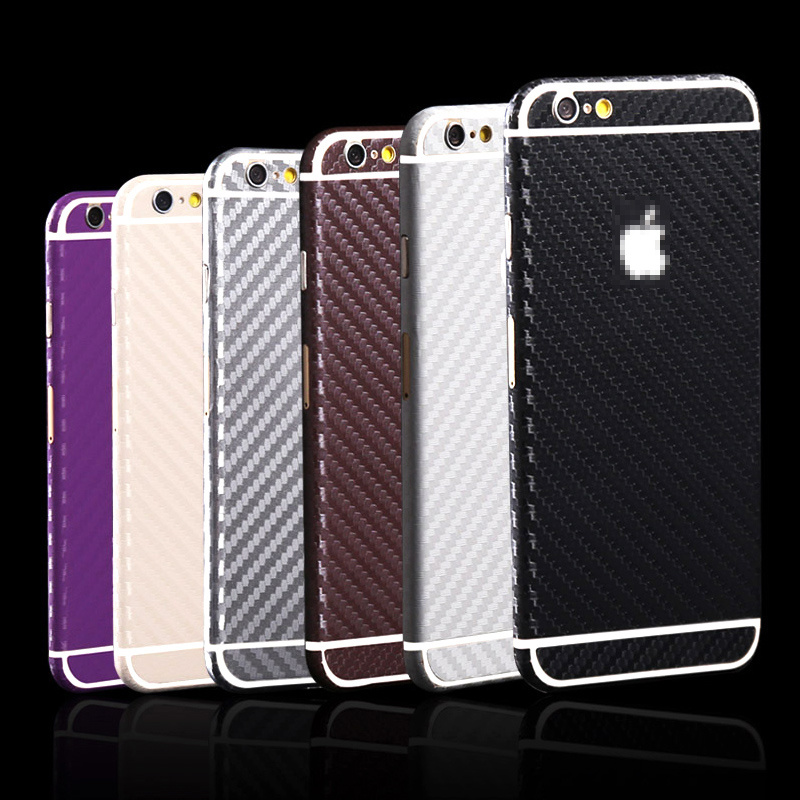 Full Cover Sticker Screen Protector Colored for iPhone 6 6s