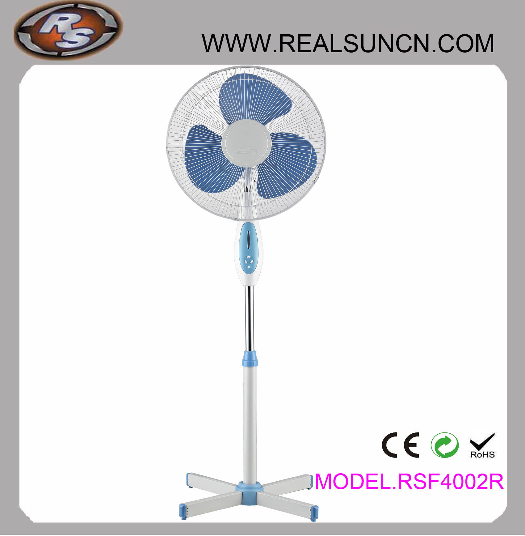 Stand Fan with Remote Control Rsf4002r