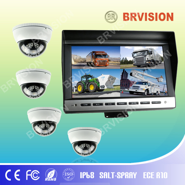 7inch Quad Rear View Camera System for Agricultural Vehicles