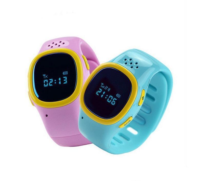 Kids GPS Tracker Bracelet Smart Watch for Kids Safety
