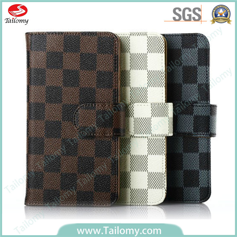 Top Quality Luxury Mobile Cell Leather Phone Case Cover for iPhone 6
