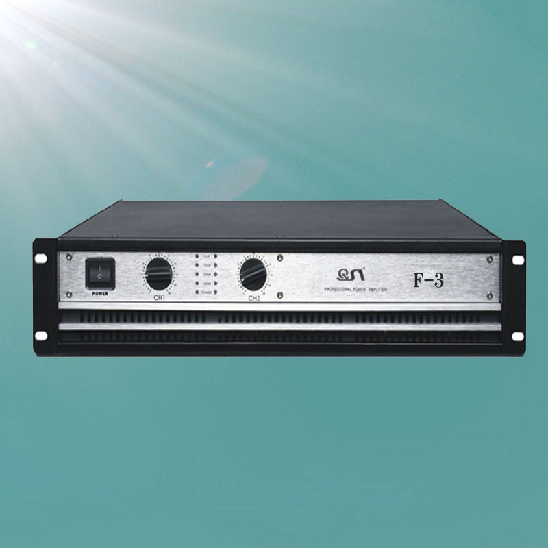 2u 2 Channel 500W Professional Qsn 500 Watt Power Amplifier F-3