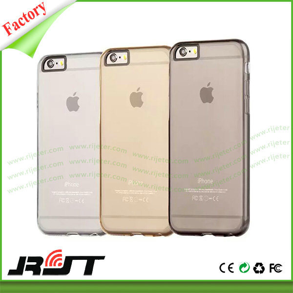 Wholesale Custom Plastic Clear Handphone Cover for iPhone 6