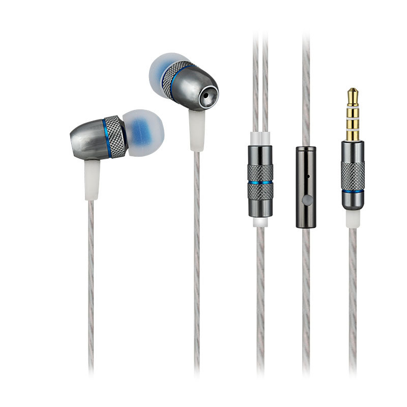 Super Bass Metal in-Ear Stereo Earphone for iPhone/Samsung