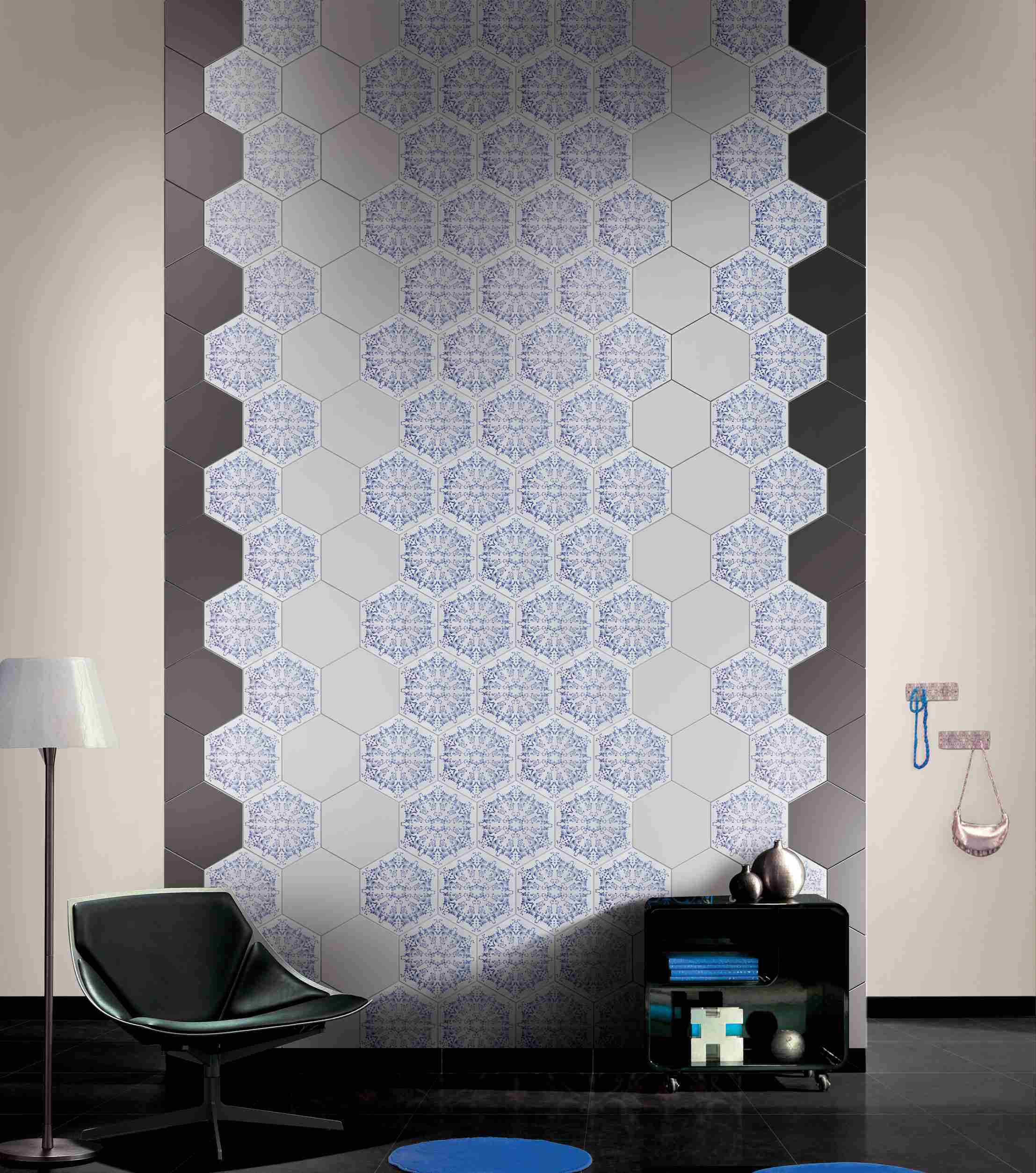 New Glazed Ceramic Hexagon Floor&Wall Tile/Lobby Decoration