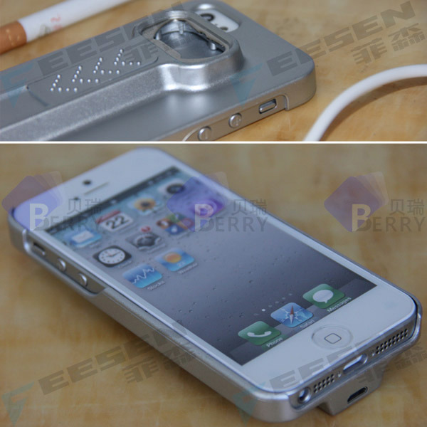 Corkscrew Design Hard Cover for iPhone 5/5s with Lighter