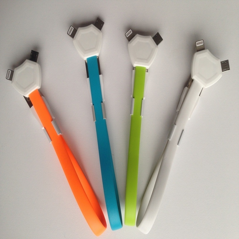 Mobile Phone USB Cable for iPhone, iPad & Galaxy S6 (LC-007)