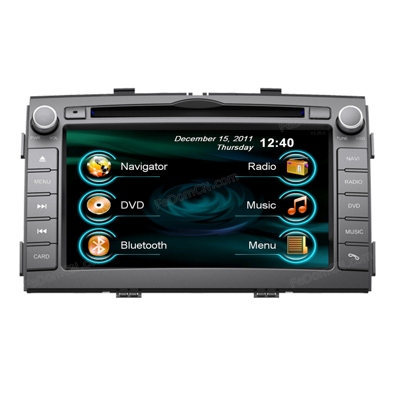 for KIA Sorento Touch Screen DVD Accessories Parts with GPS Navigation System