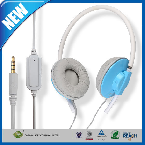 3.5mm Headphones Headset with Microphone Line-Control