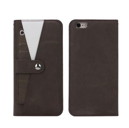 PU Leather Flip Cell Phone Cover for iPhone 6/6s Mobile Phone Case with Card Slot Free Sample