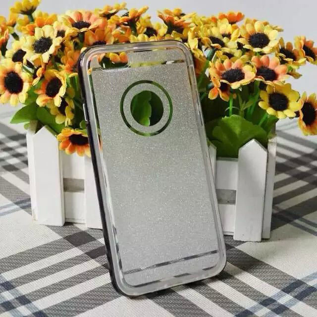 Flash Powder TPU+PC Mobile Phone Case for iPhone 6