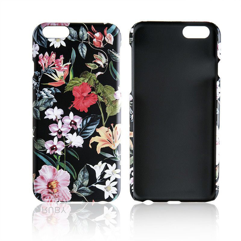 Soft Touch Feel Custom Design Water Transfer PC Mobile Phone Case/Cover for iPhone 6/6plus/Se
