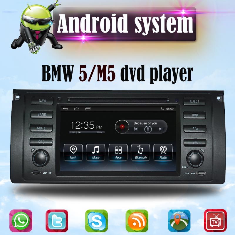 Car DVD Player GPS Navigation for BMW 5/M5 Android System