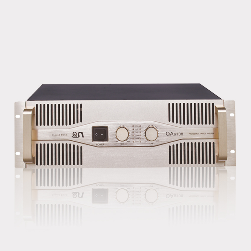 Qsn 1000W Luxury Gold Color Power Amplifier (QA6110)