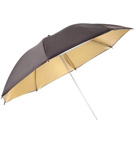 Gold/Black Backing Umbrella