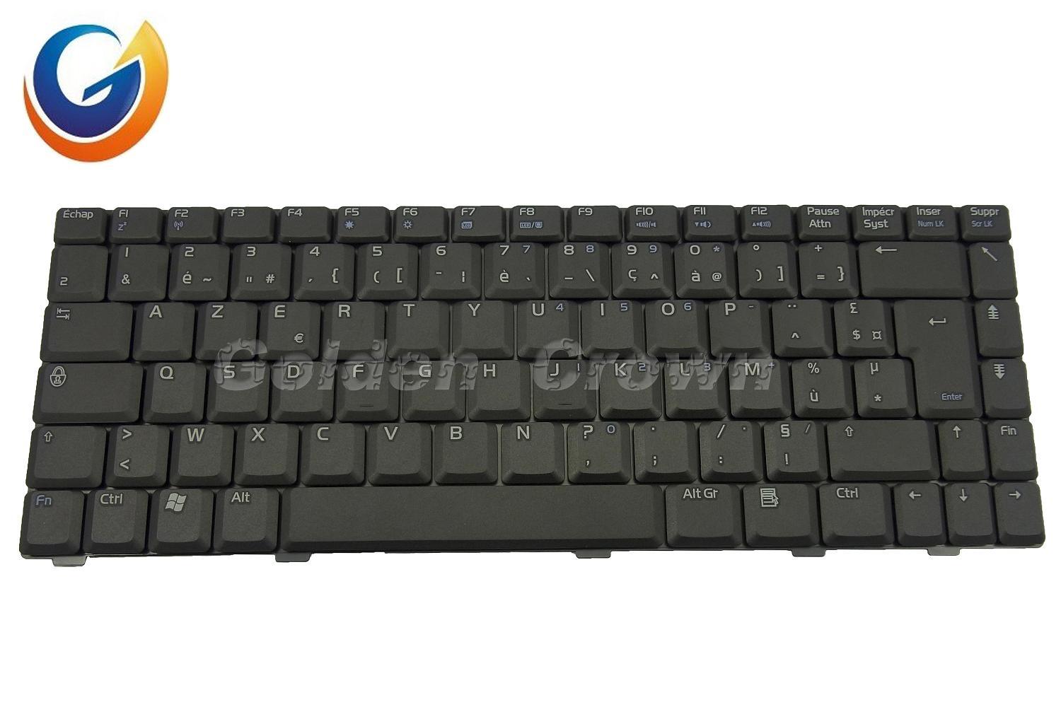 Laptop Keyboard Teclado for Asus A8 Black Layout US DM FR SP