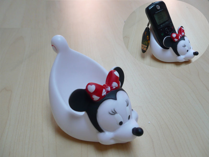 High Quality PVC Promotional 3D Plastic Mobile Holder (MH-016)