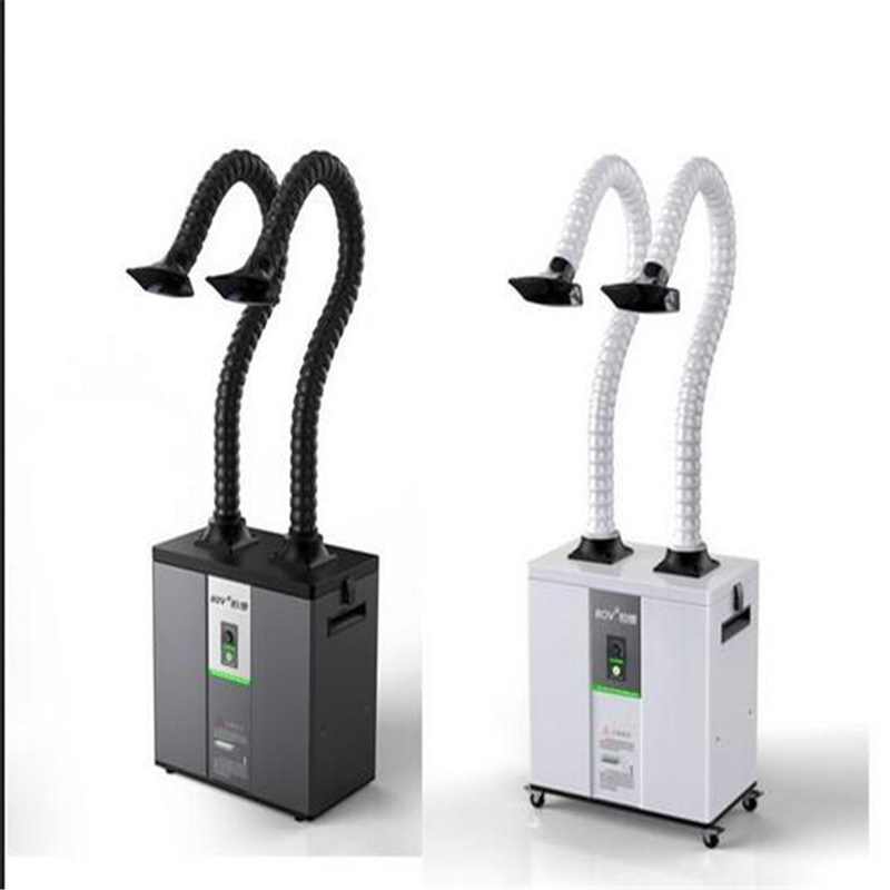 Industrial Smoke Purifier/Mobile Welding Smoke Purifier with Double Suction Arms