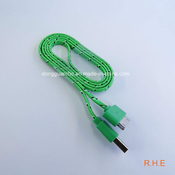 2016 Dongguan Rhe Braided USB Cable for Micro Phone (RHE-A3-004)