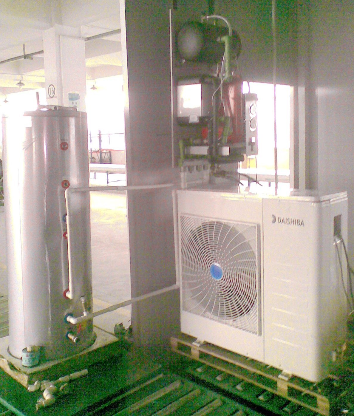Air to Water Split Heat Pump Water Heater 11KW 