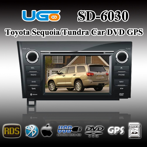 Car DVD GPS Player for Toyota Sequoia/Tundra