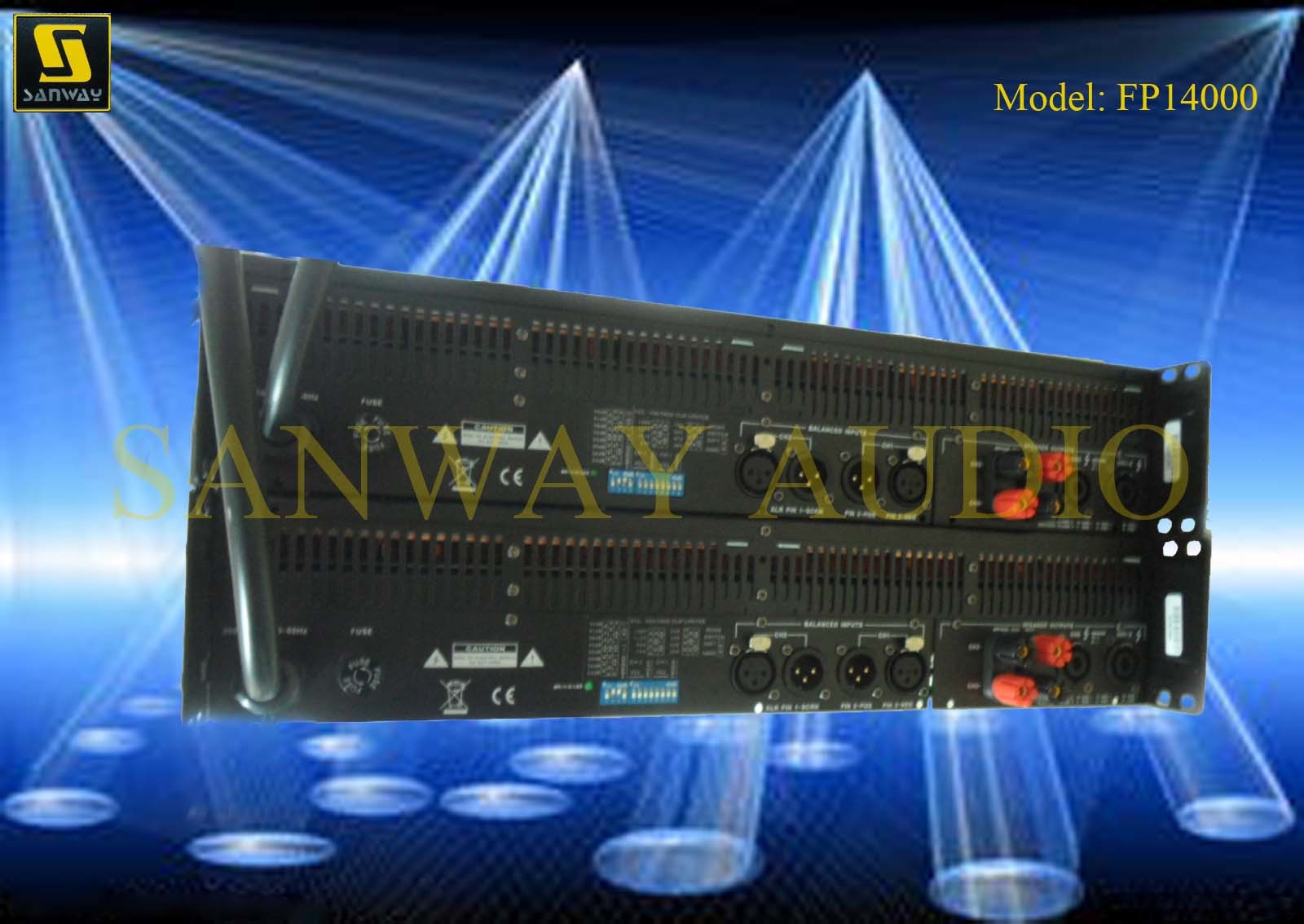 Fp14000 Professional Tube Amplifier Audio