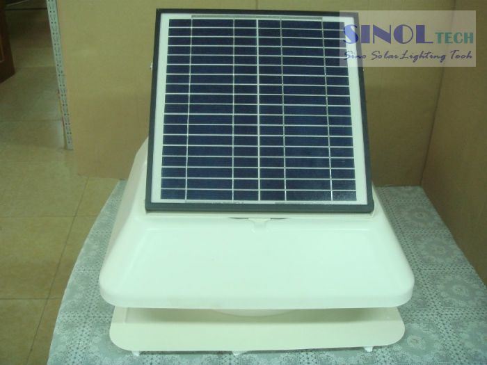Solar Powered Attic Fan - 20 Watt (SN2013003)
