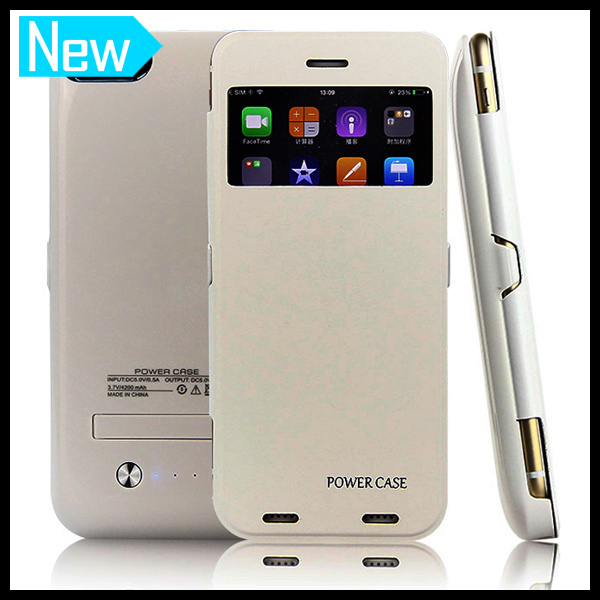 Fasional Rechargeable External Backup Battery Case Mobile Phone Power Bank for iPhone 6 Plus 5.5 Inch