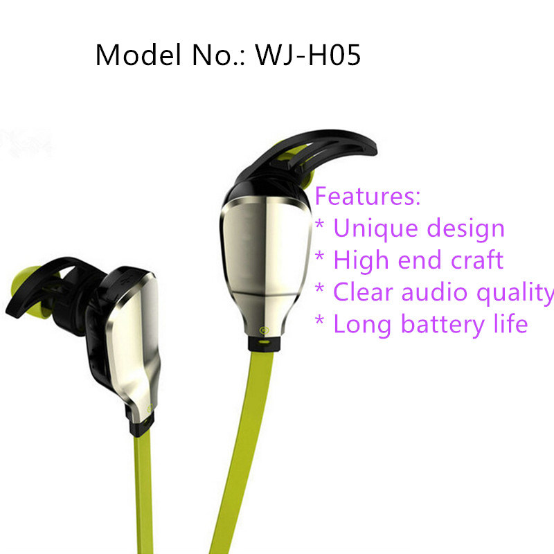 Wireless Multipoint Bluetooth Microphone Headphone Headset with Music
