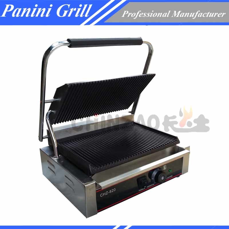 Sandwich Gril with Single Grooved Plate