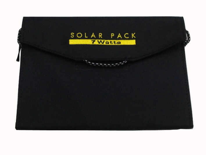 7W Foldable Solar Panel Charger for Mobile Phone