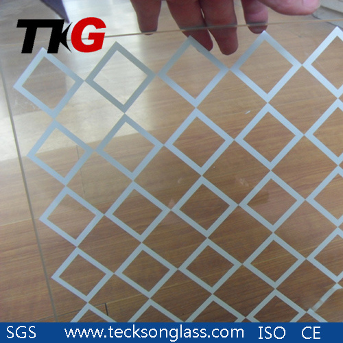 4mm Silk Screen Printing Glass with High Quality