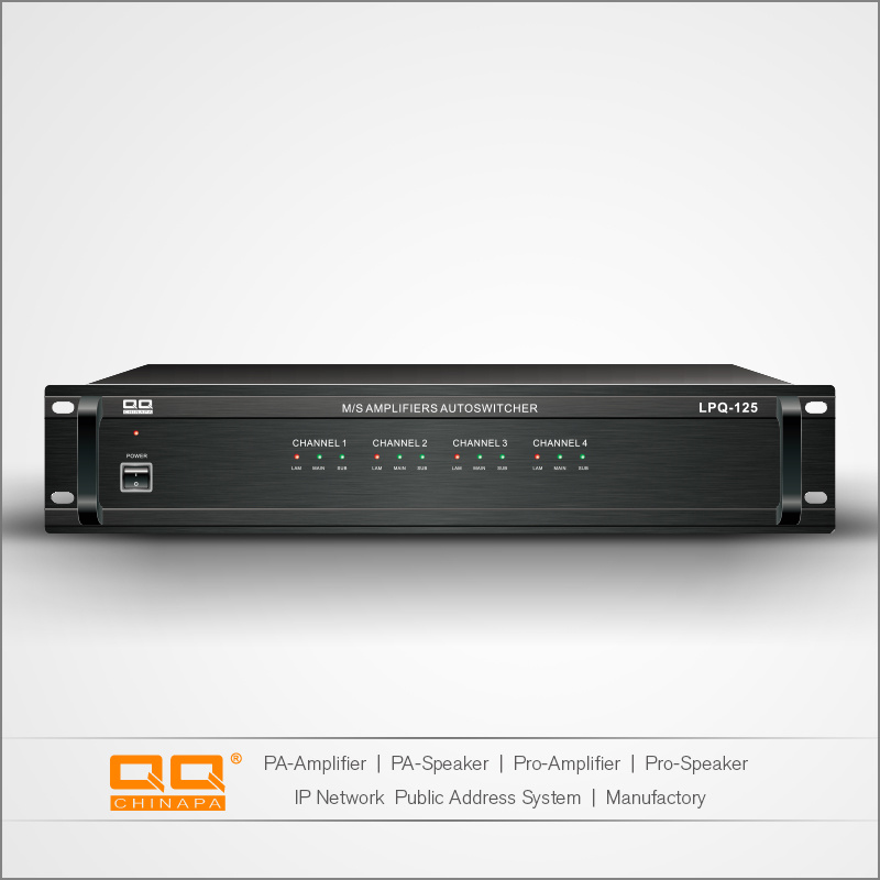 Lpq-125 4 Main 1 Backup Amplifier Changeover