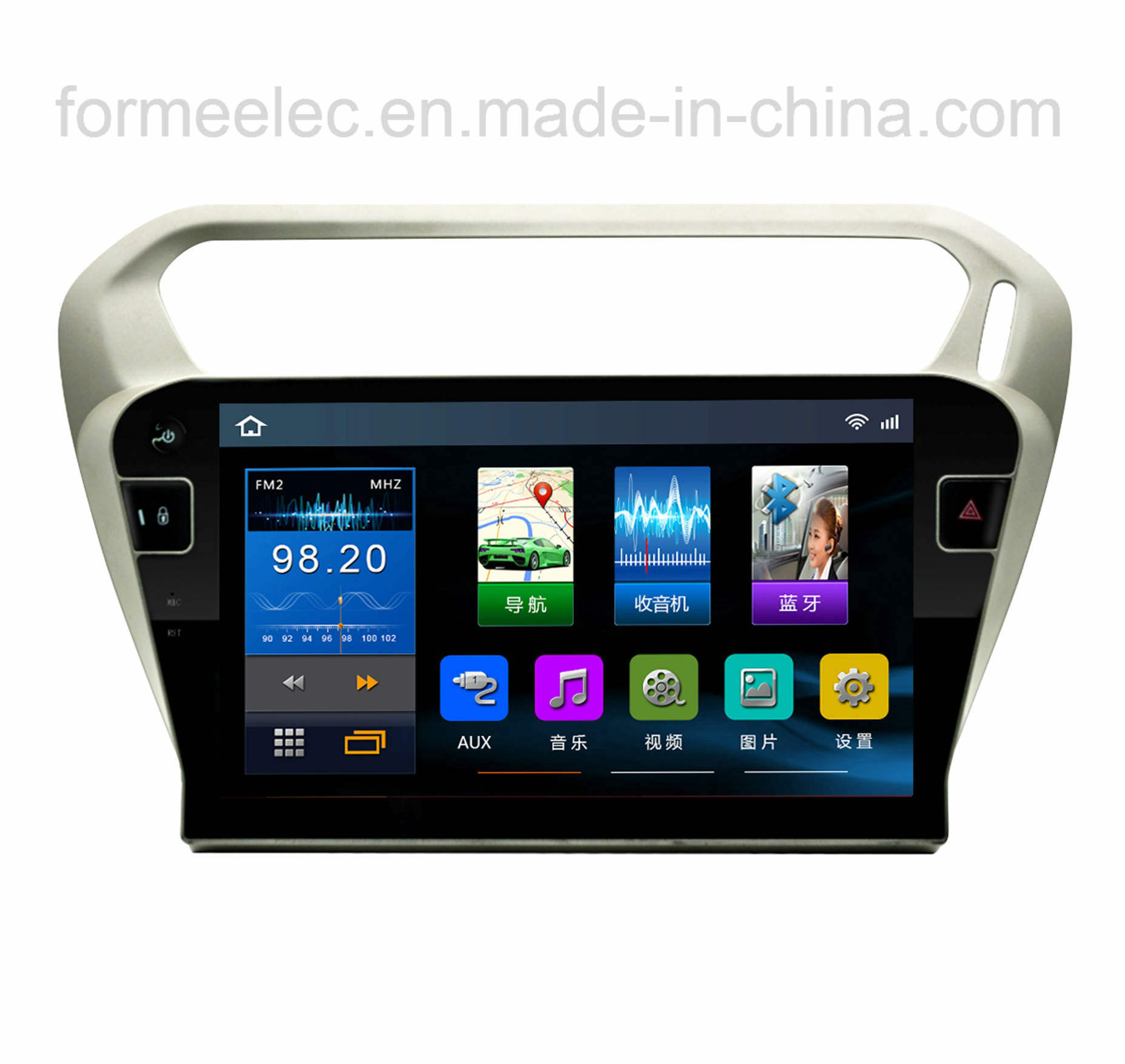 10.1 Inch Car DVD Player for Peugeot Pg 301