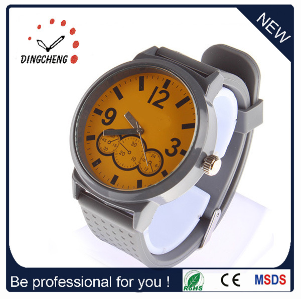 Carton Dial Watch, Silicone Belt Waterproof Watch/Quartz Watch (DC-791)