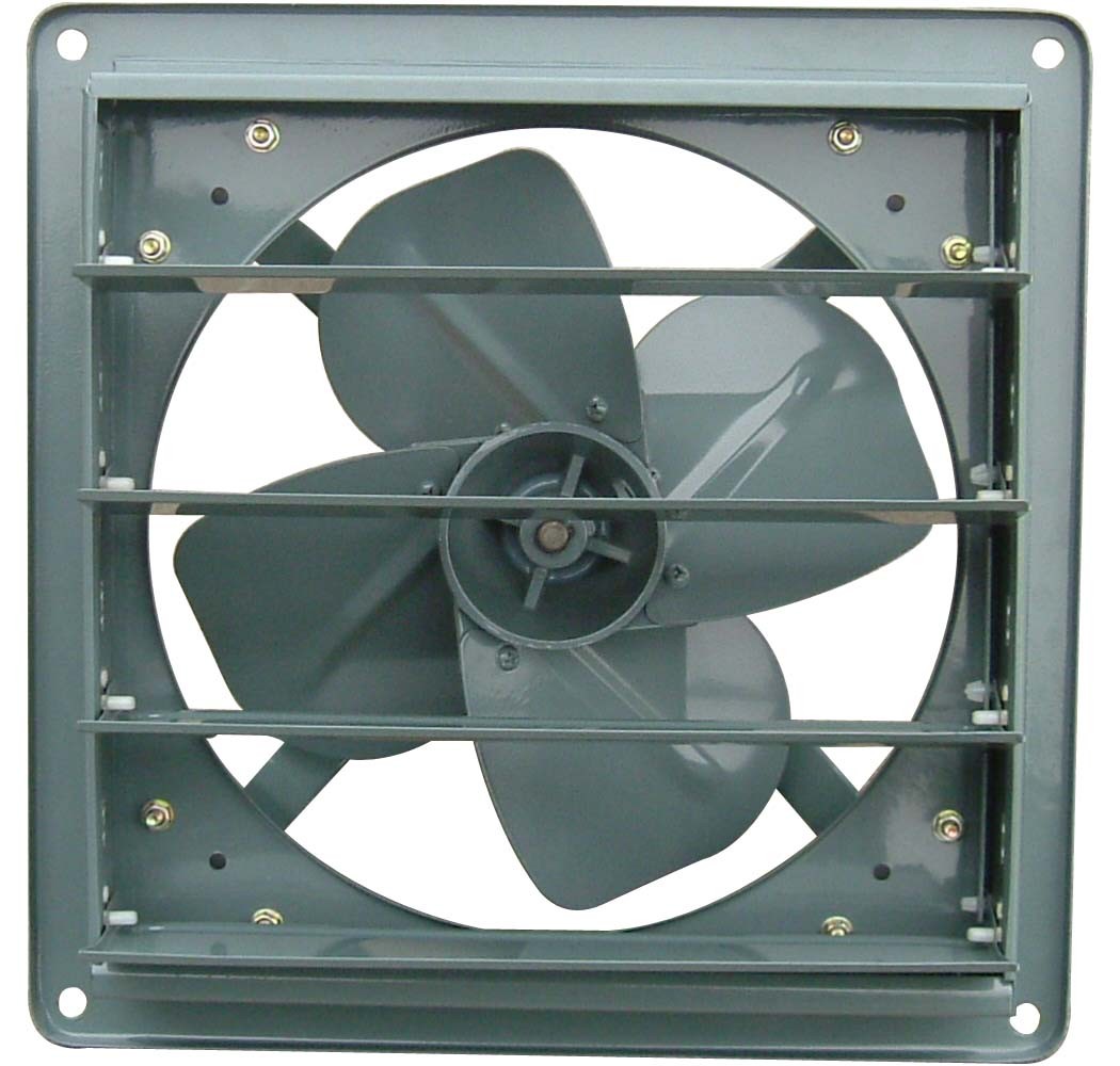 Industrial Ventilating Fan with Shutter