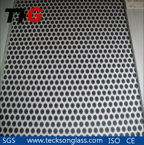 5mm Silk Screen Printing Glass with High Quality