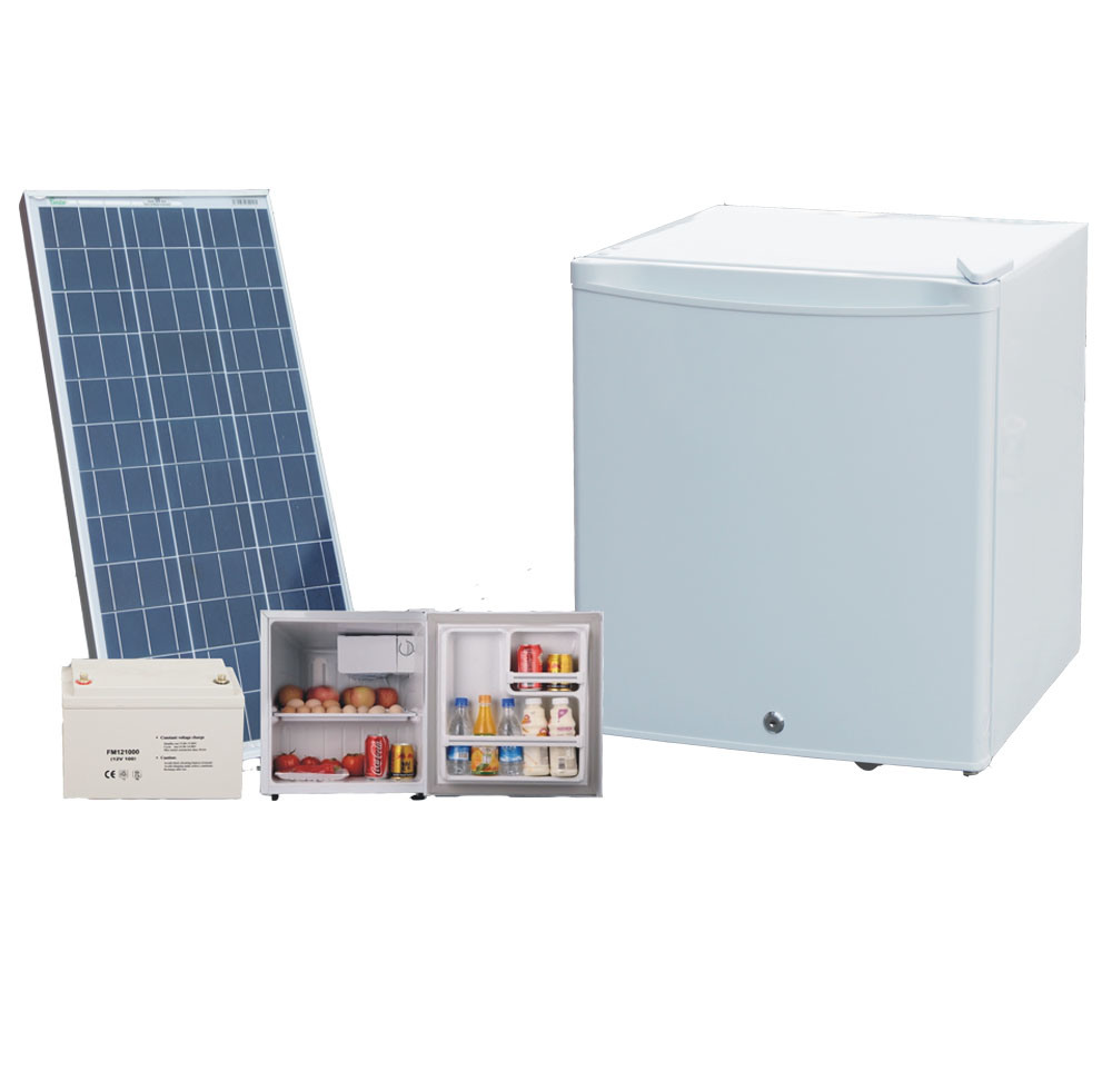 12/24V Solar DC Bottom Freezer Refrigerator