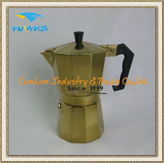 Brass Copper Coffee Pot Turkish Net Pot 6 Cups