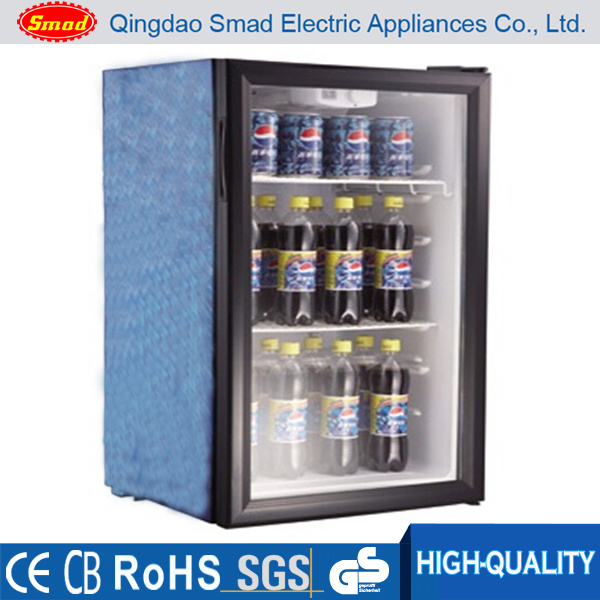 98L Mini Glass Door Table Top Commercial Refrigerator