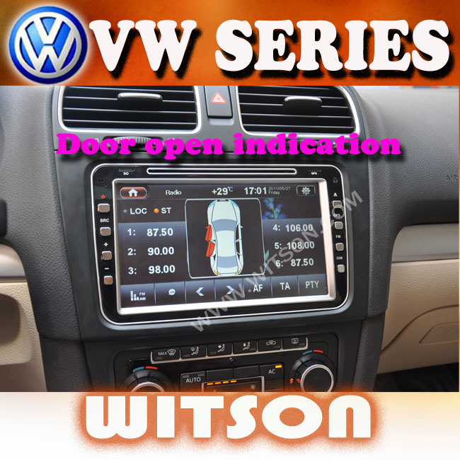 Witson Car DVD Player with GPS for Volkswagen EOS / Golf / Gti / Jetta / Passat B6 / Rabbit / Tiguan / Seat W2-D9235V