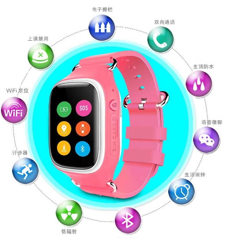 Hot Sale GPS Bluetooth Phone Smart Watch for Kids