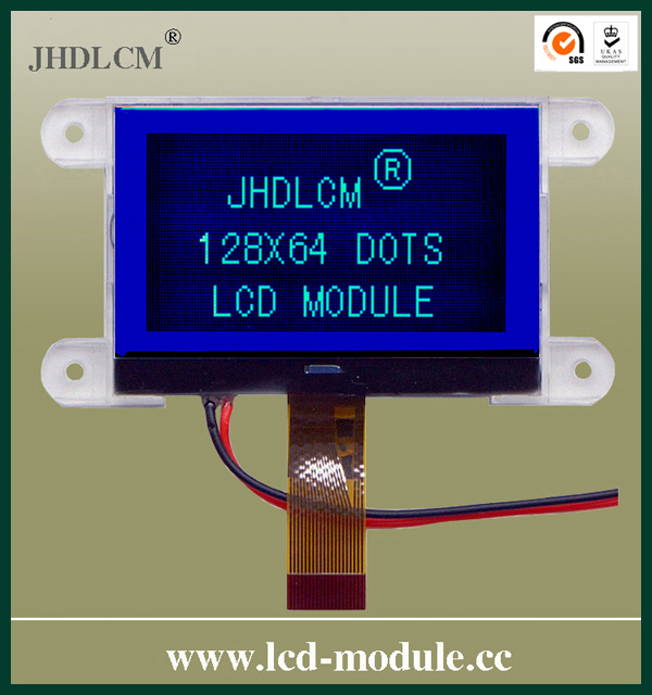 Microcontroller LCD Display (JHD12864-G76IBSB-BL)