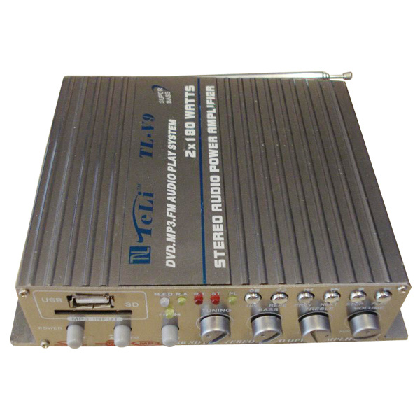 Car Amplifier (TL-V9) DC12V 2 Channel Amplifier
