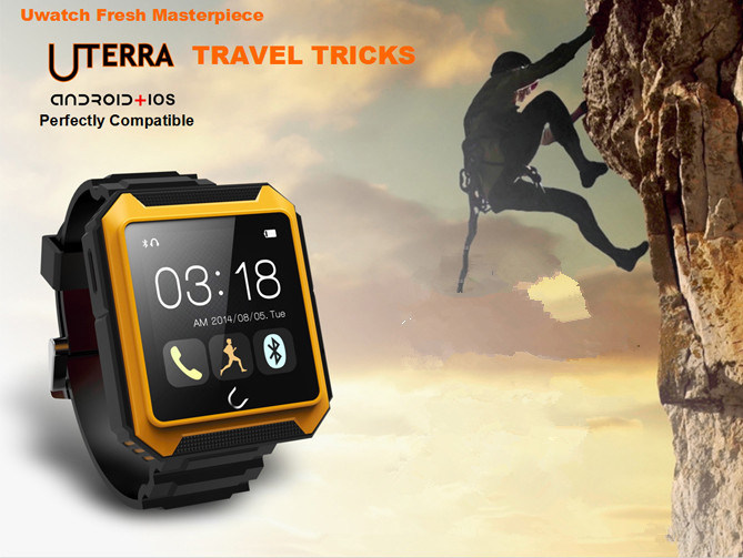 2015 Newest Anti-Water Smart Watch for iPhone and Android Phone