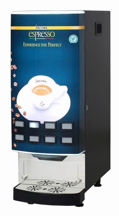 Double-Quick Instant Coffee Dispenser Top Coffee Machine- Cadillac 4s Xl
