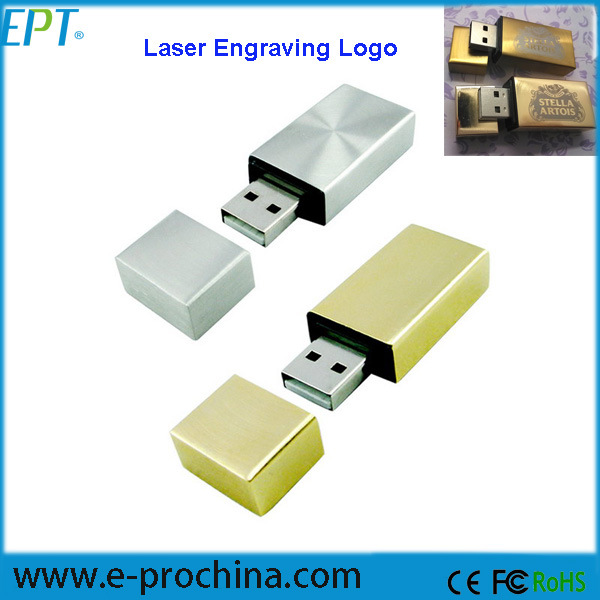 Customized Logo Metal Memory Disk USB Flash Drive (ET01)