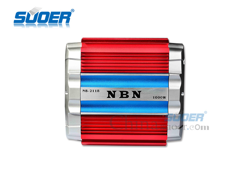 Suoer High Quality 1000W Car Amplifier Car Audio Amplifier (NB-2118)